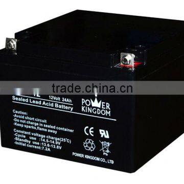 UPS battery 12V 24AH for UPS device