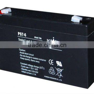 6v 7ah sealed lead acid battery