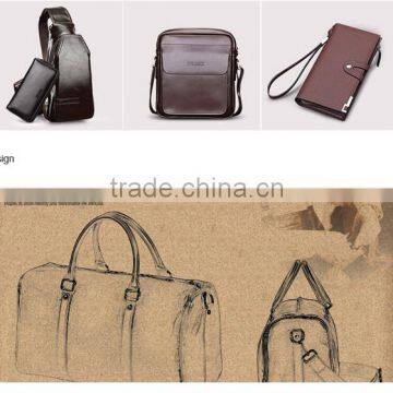 2015 New Shoulder Bag Leather Messenger Bag Simple Fashion Pure Leather Business Casual Man Bag photo-4