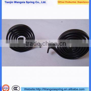 custom flat spring stainless steel power spring/volute spiral spring