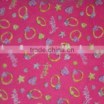 woven twill 100% cotton printed velveteen for cushions
