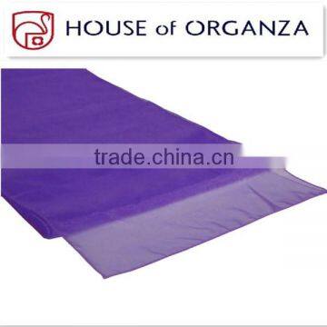 2014 High Quality Organza Table Runner for Party Decoration