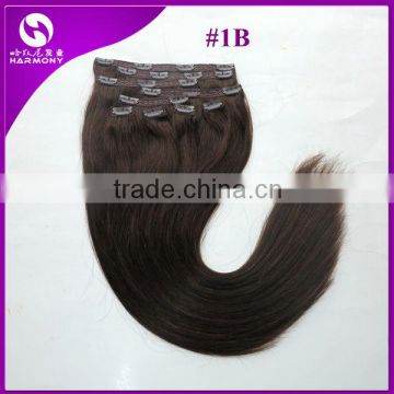 Clip in Hair Extensions Hot Sell Clip in Straight Hair Brazilian Virgin Clip in Hair Extensions Full Head Set Remy Hair