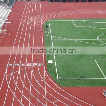 Environment Friendly IAAF Approved Prefabricated Rubber Running Track For 400 photo-5