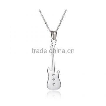 925 Sterling Silver Little And Dainty Guitar Style