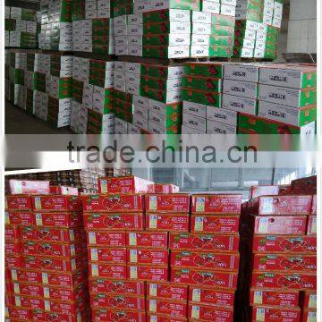 Chinese food canned tomato paste 28-30%brix double concentration