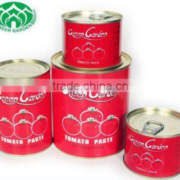 Hot sell canned tomato paste,tomato ketchup,brix:24-26%,26-28%,28-30%