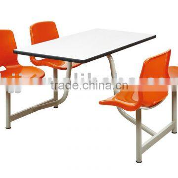 fast food table and chair