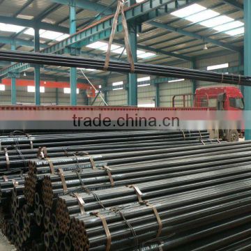 ASTMA106 cold drawn small diameter thick wall bare surface cap on head carbon seamless steel tube for hydraulic pillar pipe