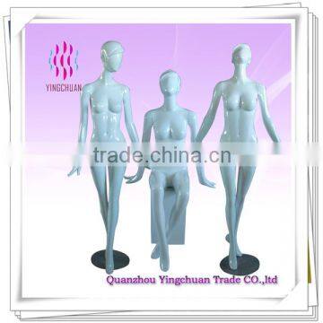 Fashion window display fiberglass female mannequin