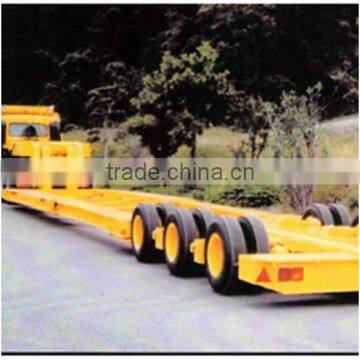 china heavy loading flat bed trailer dimensions