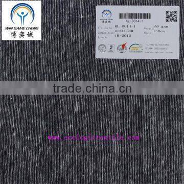65%LINEN 35%WOOL CHAMBRAY FABRIC