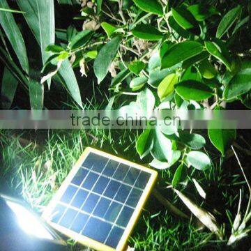 Solar led induction SMD 12LED solar lawn lights Flood lights panel with light control waterproof 6v 3w led garden spotlight