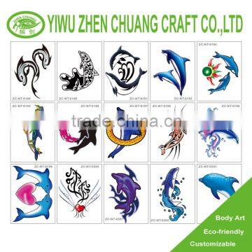 lovely animal temproray tattoo sticker