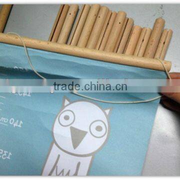 wooden scroll painting