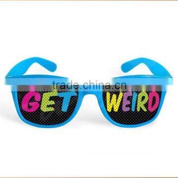 High Quality Party Pinhole Sunglasses With Custom Print photo-2