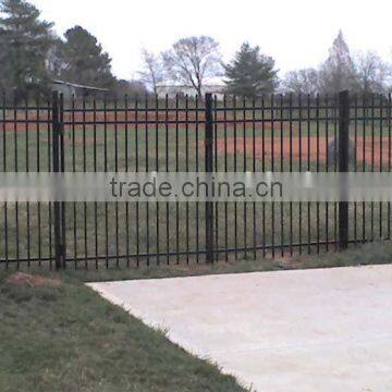 Heavy duty Powder coated/galvanized Steel fence/garden fence / road fence on sale ST-06