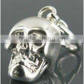 metal stull head keychain