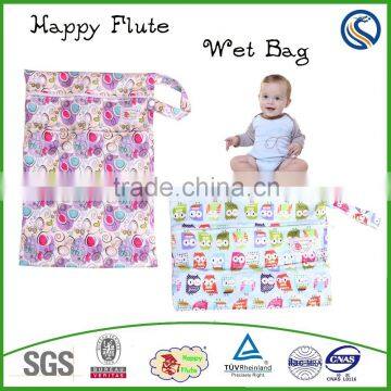 happy flute 100% polyester wholseale reusable wet bag