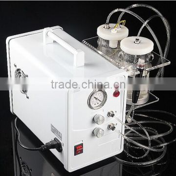 Crystal and diamond skin microdermabrasion machine for home use