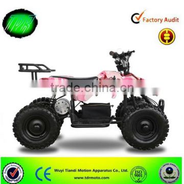 Wholesale pink camo electric atv for kids