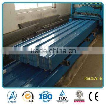 large span color coated corrugated roofing sheet