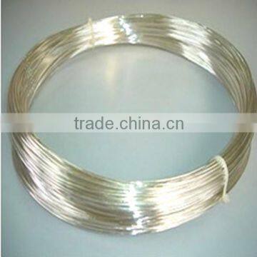 Welding and riveting silver wires