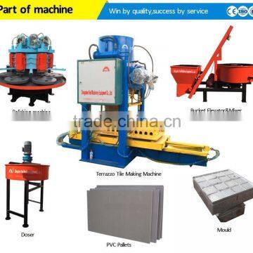 Terrazzo floor tile making machine/automatical terrazzo floor tile/stone hydraulic terrazzo floor tile making machine for sale
