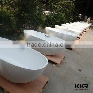 Factory Made Cheap Acrylic Solid Surface Bathtub