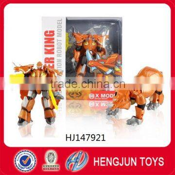 high quality kids plastic deformed robot toys