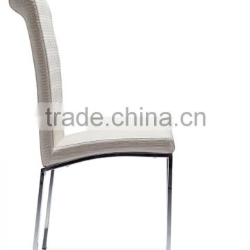 Z616 Solid Metal Frame PU Covers Dining Chair for Dining Room