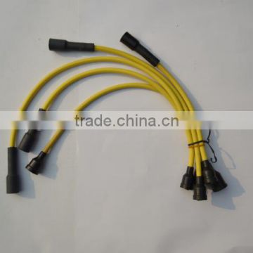 Silicone jacketed vehicle cable