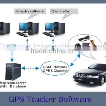 Webbase GPS Tracking Software Solution Iv & V for No Limitation Vehicles