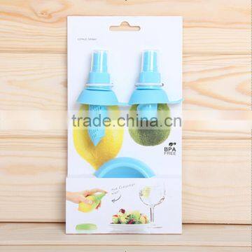 2pc Creative Gift Lemon Juice Sprayer Citrus Lime Orange Spray Squeezer Hand Juicer Juice Maker photo-4