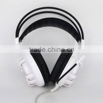 adjustable Handsfree Stereo Gaming Headset with microphone with vibration speaker