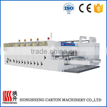 high speed flex carton box printing machine