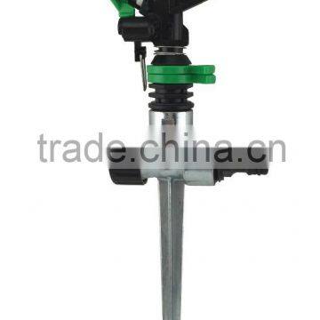 GARDEN SPRINKLER with Zinc Spike PLASTIC SPRINKLER with metal spike