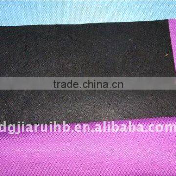 100% polyester waterproof shoe fabric with adhesive