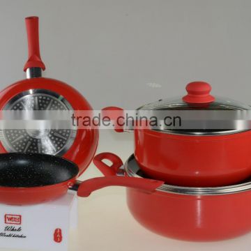 aluminum nonstick forged set