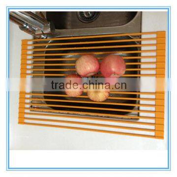 Premium Metal Made kitchen storage rack, foldable dish drainer