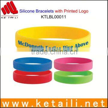 China  OEM Design Various Ultra Soft Texture Silicone Bracelet Custom Bulk Silicone Bracelet Molds