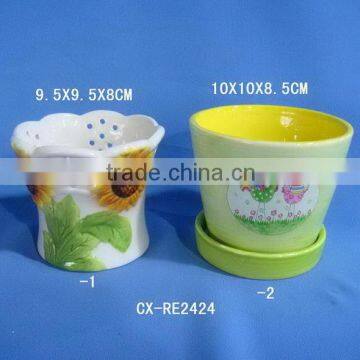 Ceramic Bucket garden planters