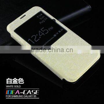 PU Leather Mobile Phone Shell Case For Samsung Galaxy S5