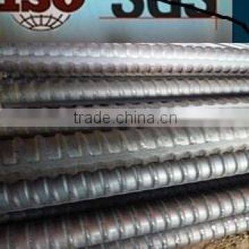 HOT! PSB 500/785/830/930 screw thread steel rebar in stock left or right hand Thread Steel Bar Prestressing concrete for Ground