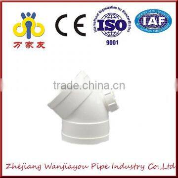 Pvc Pipe Fitting 45 Degree Elbow With Inspectation Opening
