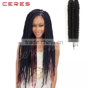 2016 hot selling havana mambo twist senegalese crochet braiding hair toyokalon synthetic