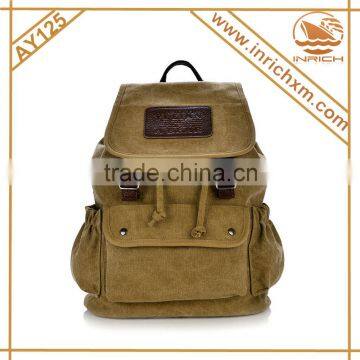 2014 New Design Canvas Drawstring Backpack photo-2