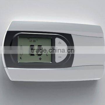 Fan Coil Thermostat Enclosure Design, Plastic Electrical Cases With Lcd Display and Button,