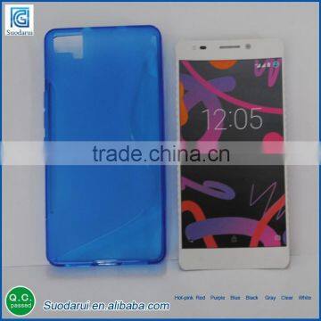 Soft Gel S-line TPU Case Mix Colors For BQ Aquaris M5