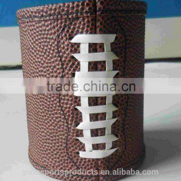 customed promotional gift insulated, thick foam neoprene can cooler, artifical woven single can beer wine cooler/ holder